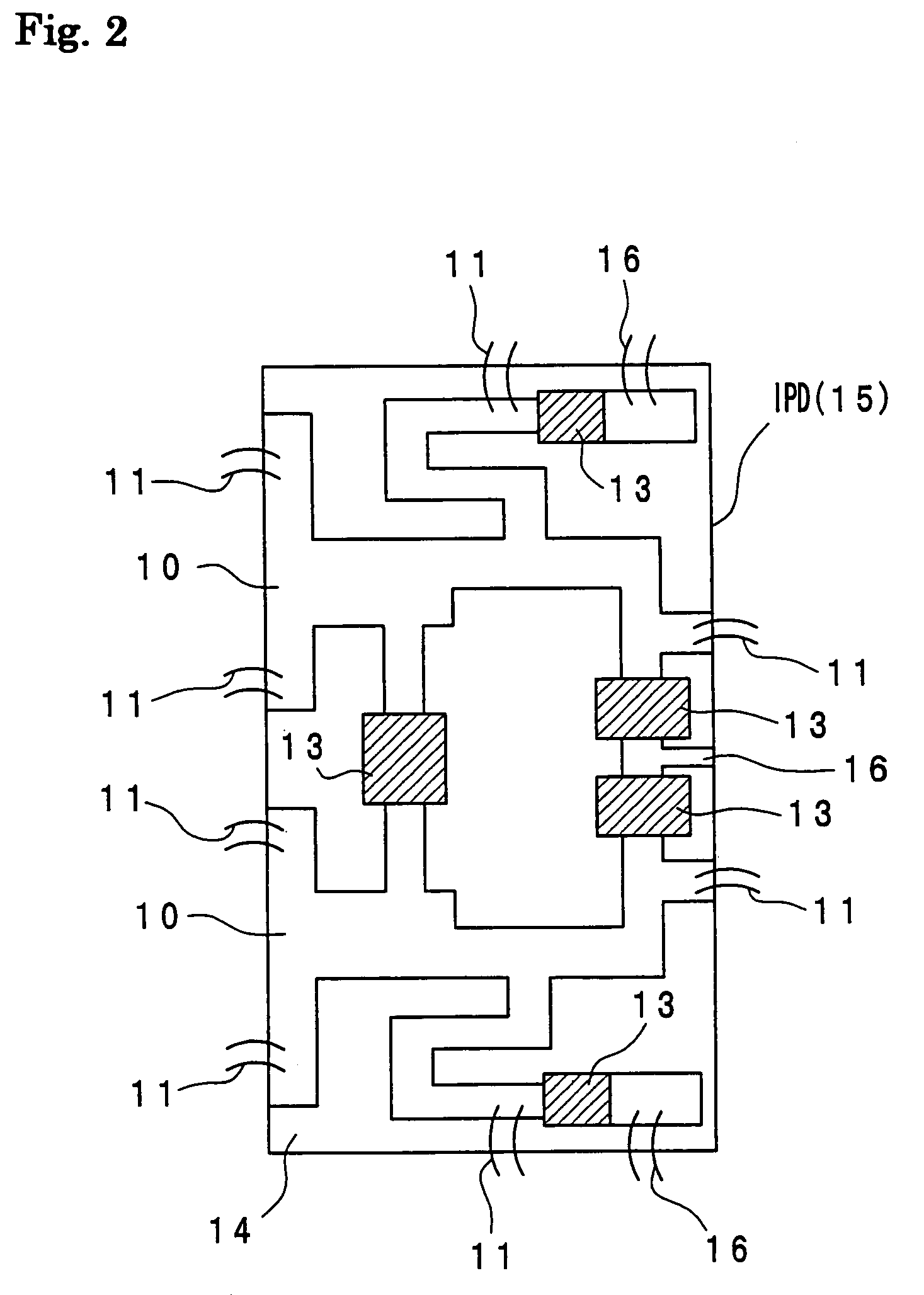 Semiconductor device having balanced circuit for use in high frequency band