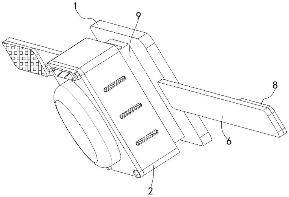 Fall alarm based on electronic sensing technology