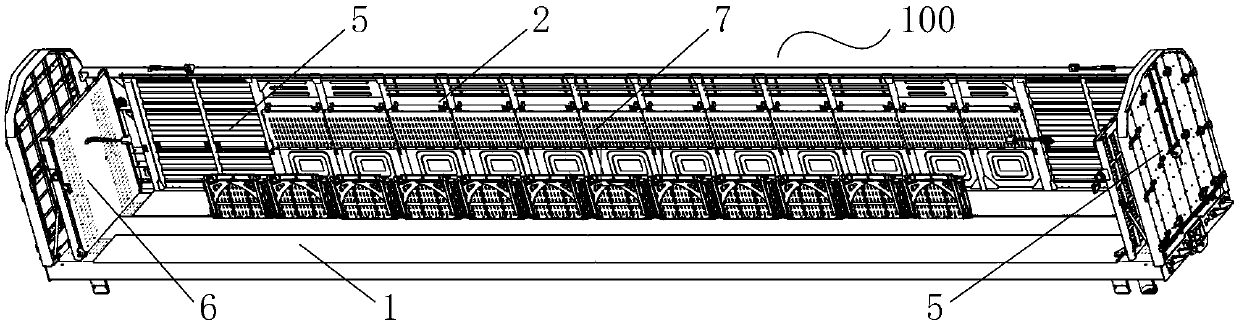 A dual-purpose transport vehicle body for railway transport of automobiles and general cargo