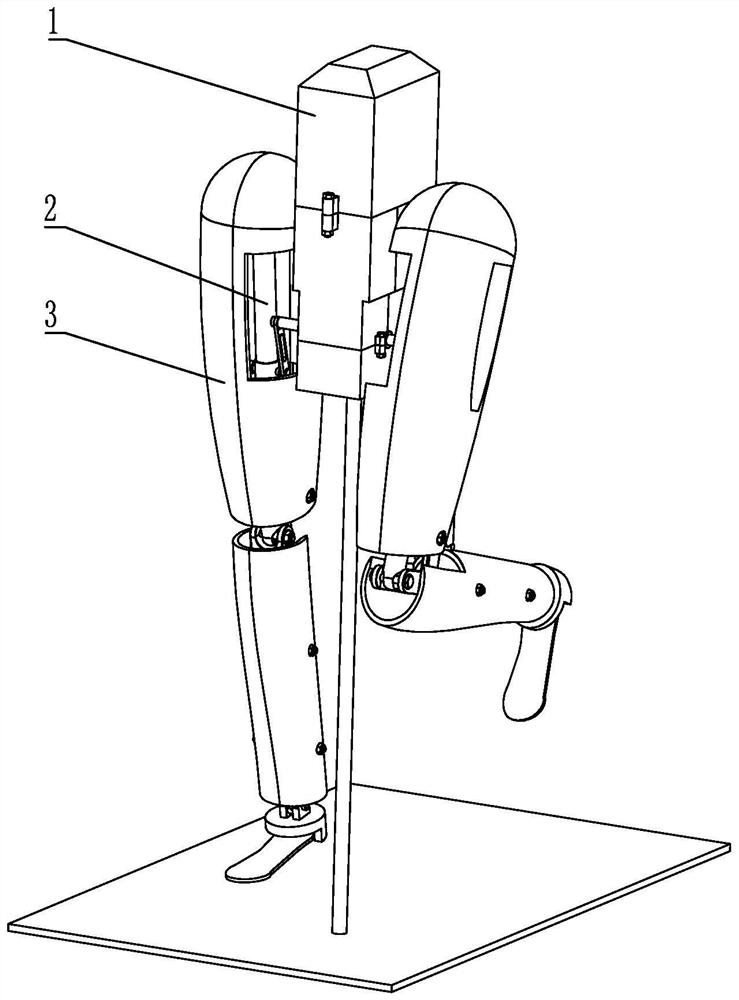 A shoe display robot