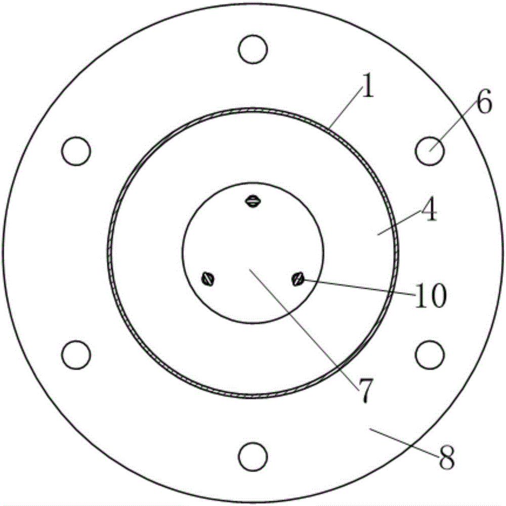 Disc spring shock absorber with adjustable initial rigidity