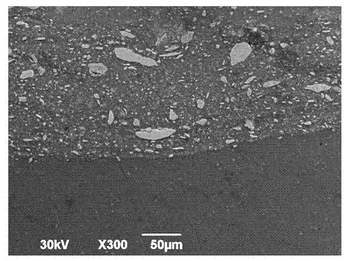 Preparation method of composite high-speed steel wear-resistant layer on aluminum alloy surface