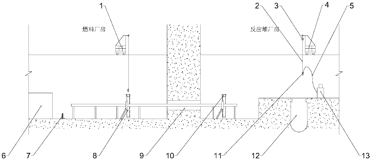 A kind of underwater high-radioactive foreign body multifunctional suction container and salvage process