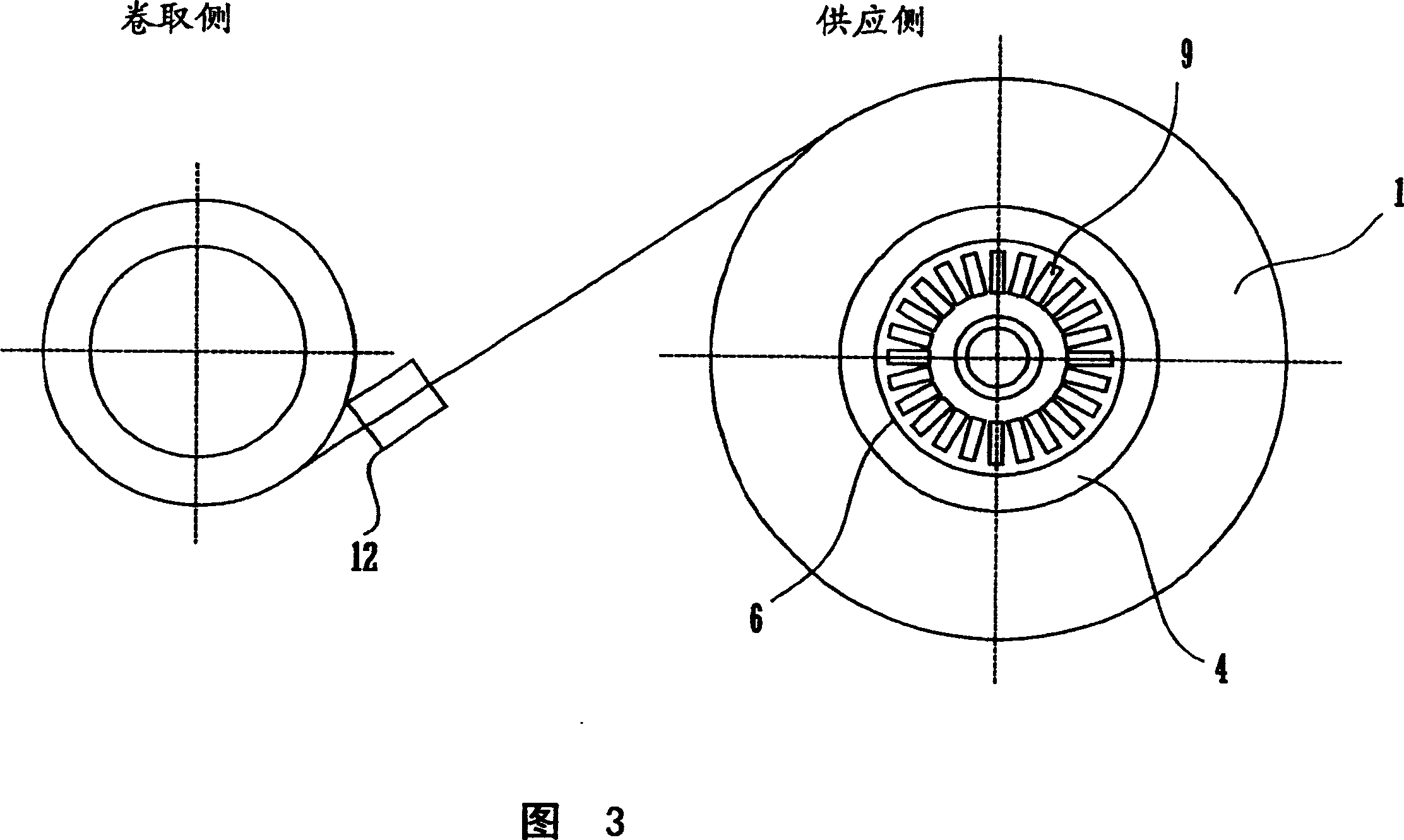 A ink ribbon unit with supporting device and image printing equipment