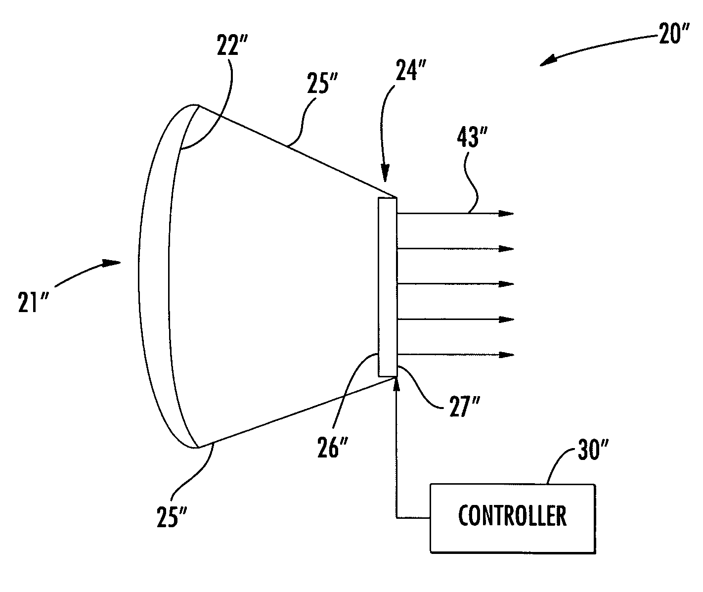 Reflector antenna system including a phased array antenna operable in multiple modes and related methods