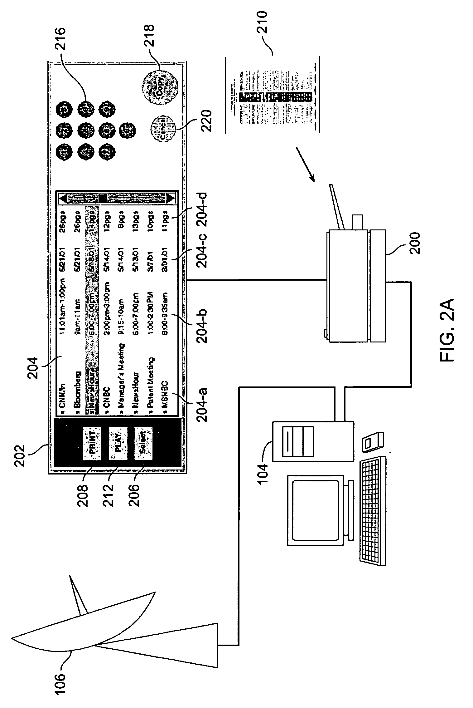 Paper-based interface for multimedia information stored by multiple multimedia documents