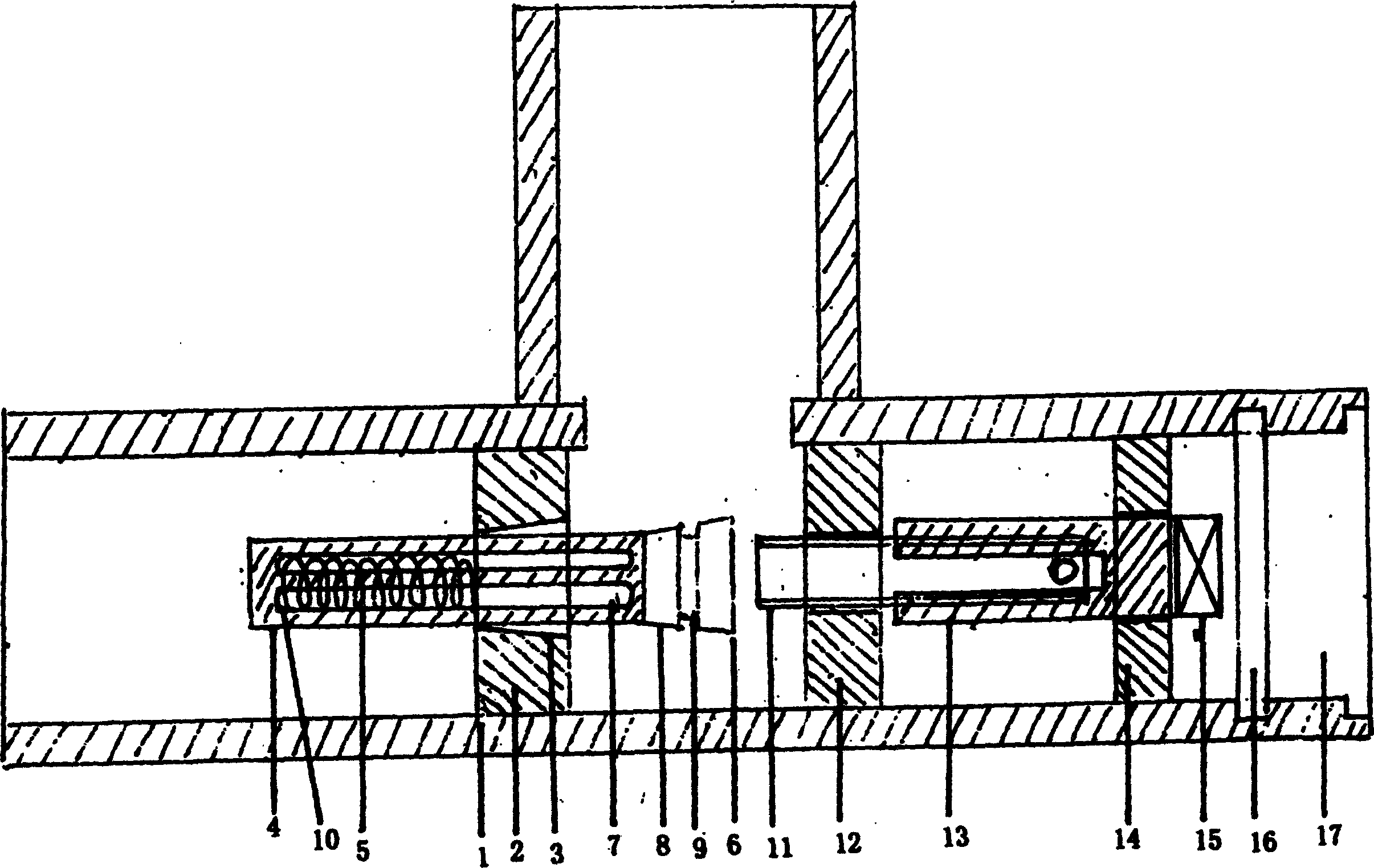 ANtitheft monoflow valve