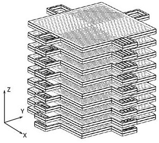 Heat exchange core with flow guide switching section, heat exchanger and machining method