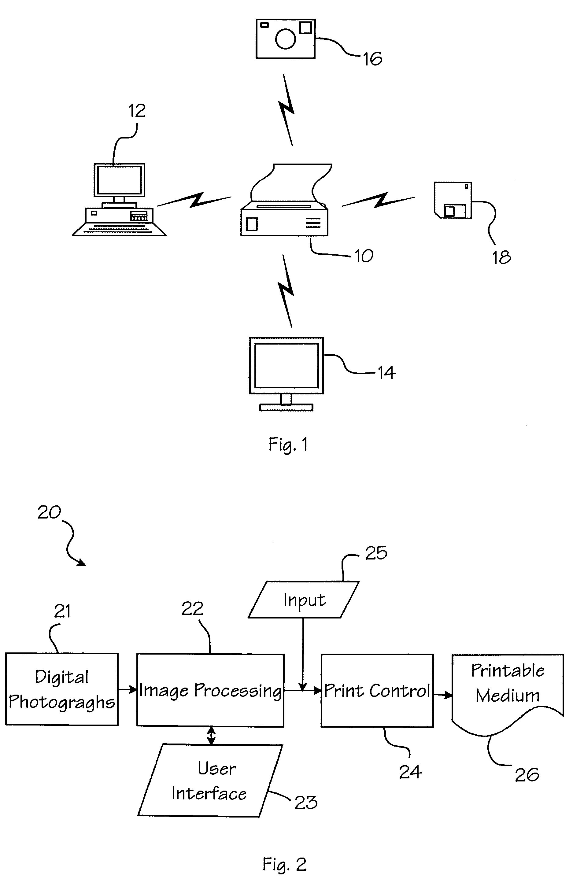 Apparatus and method for data management within a photoprinter