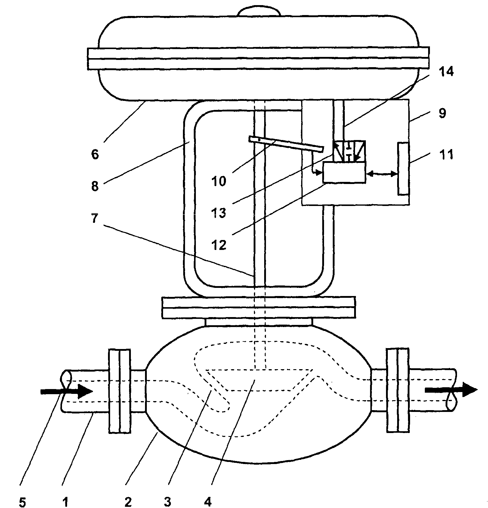 Method and electronic device for finding the opening point for a regulated electropneumatic valve of a pneumatic actuating drive