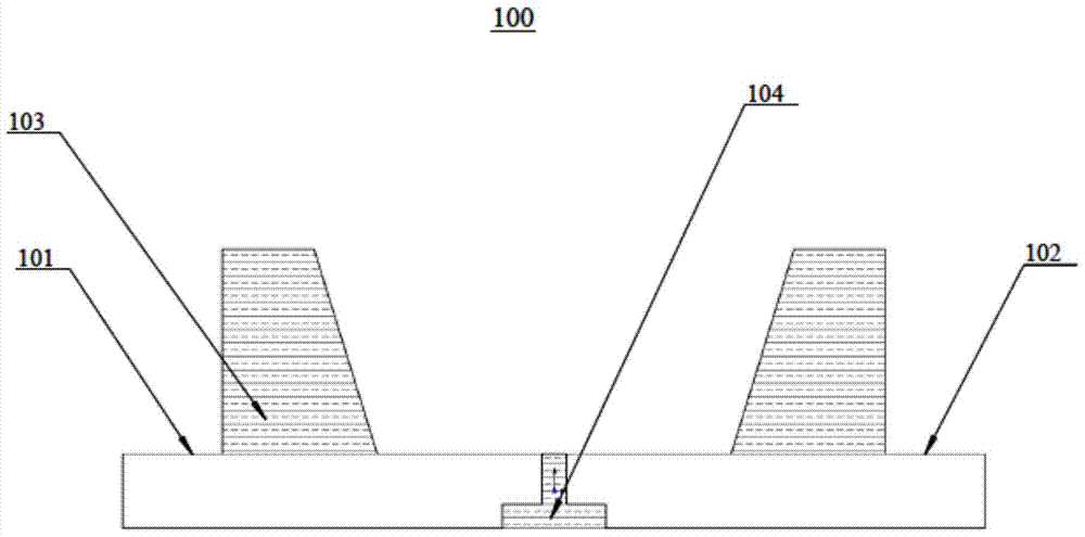 A kind of LED bracket with moisture-proof performance, LED device and preparation method thereof