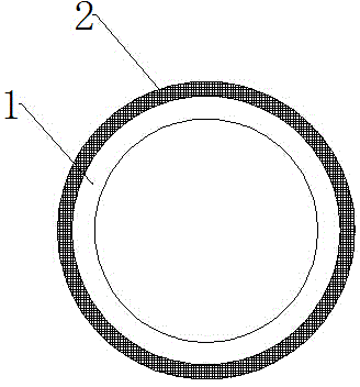 Copper-chromium-based TGr-titanium film thread pipe type air preheater and pipe film component