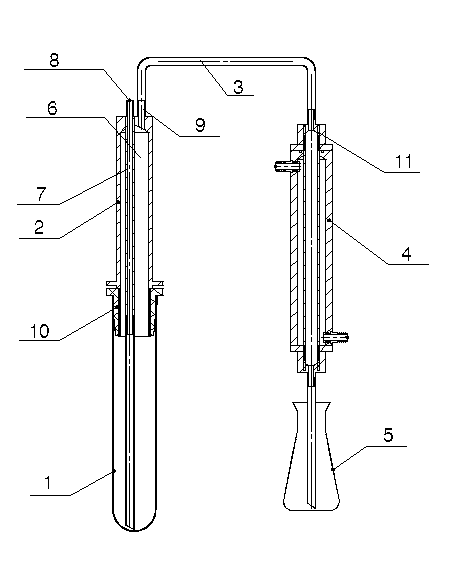 Isotope Kjeldahl determination analyzer