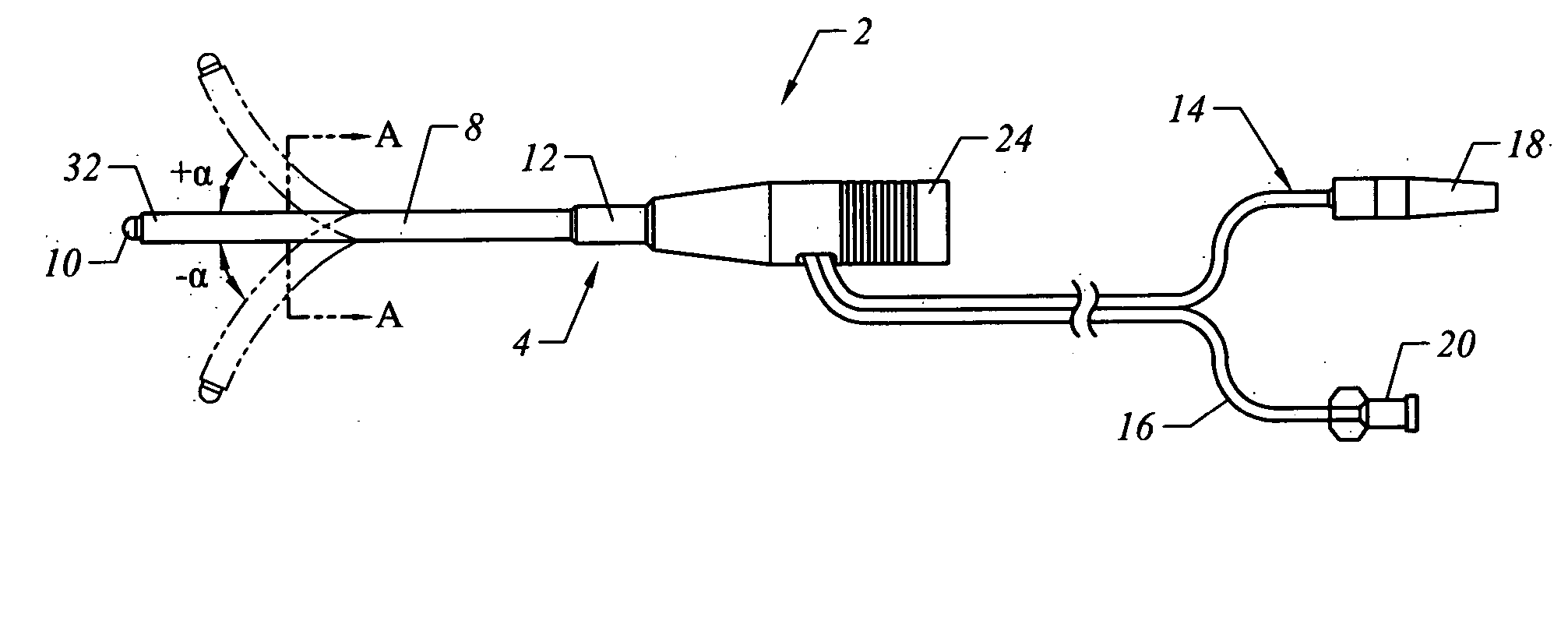 Devices and methods for selective orientation of electrosurgical devices