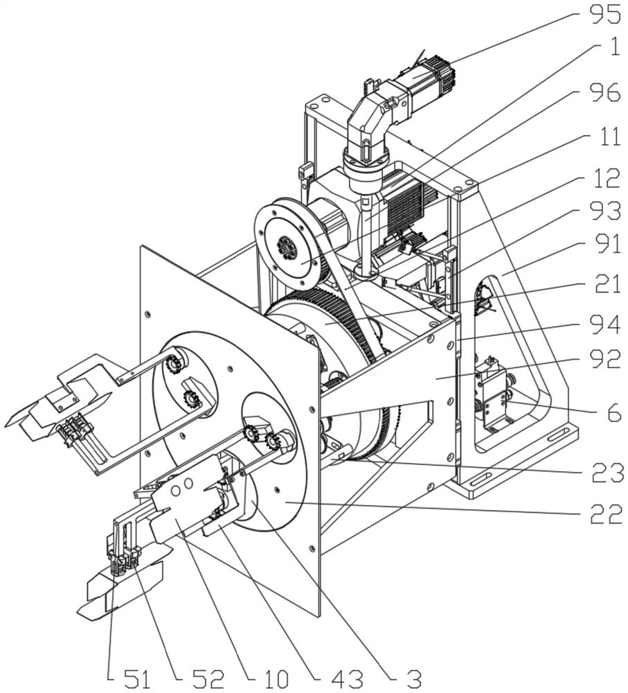 Paper box opening device for box packing machine