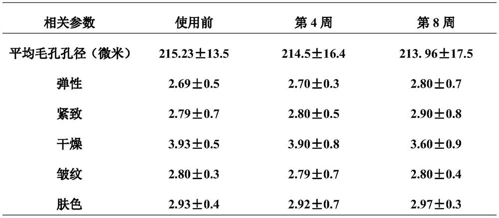 Cosmetic composition for improving pores and preparation method thereof