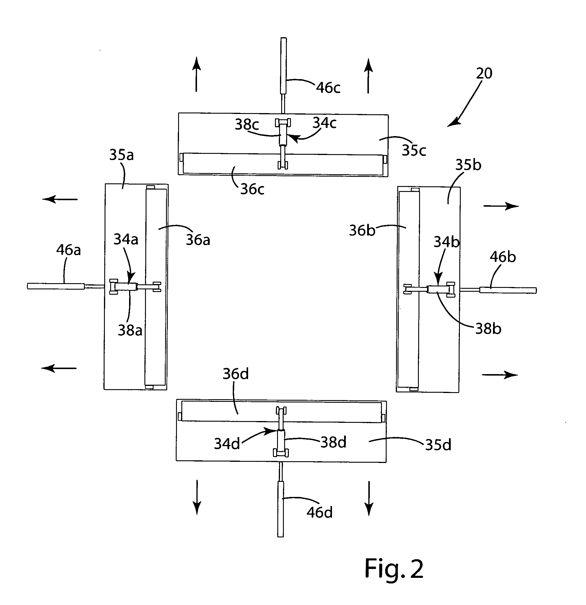 Method and apparatus for manufacturing load bearing fabric support structures