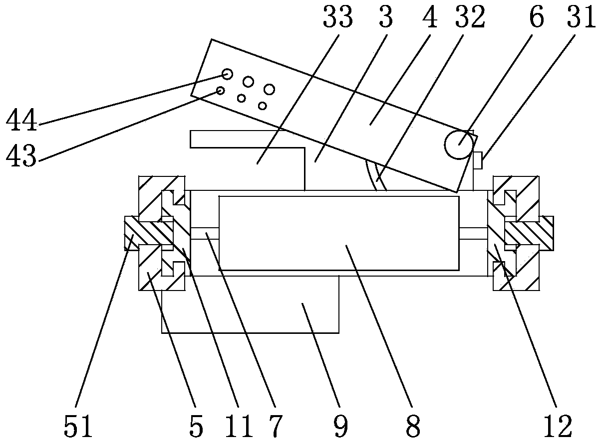 Sawing device capable of being positioned