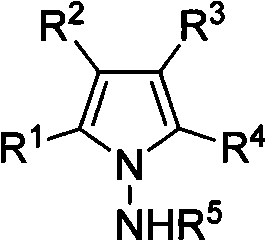 Process for synthesizing effective azolylamine derivative