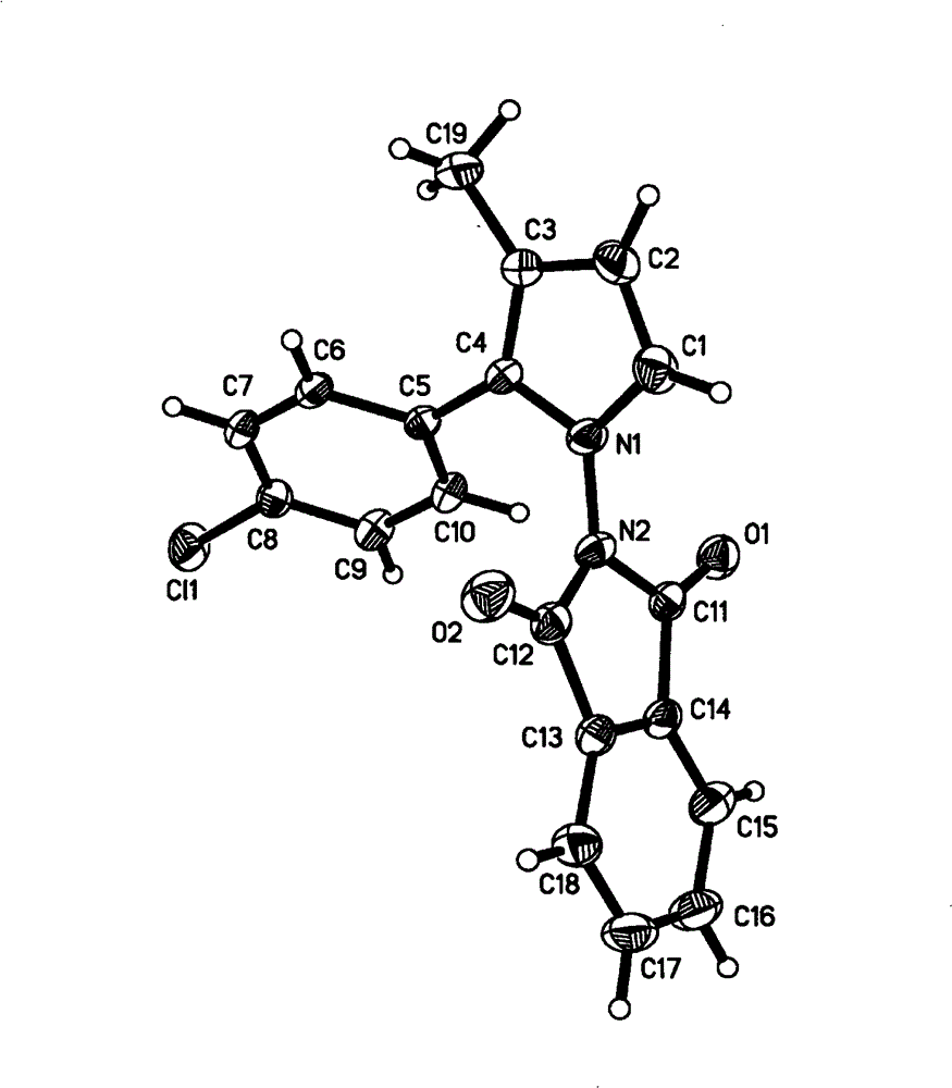 Process for synthesizing effective azolylamine derivative