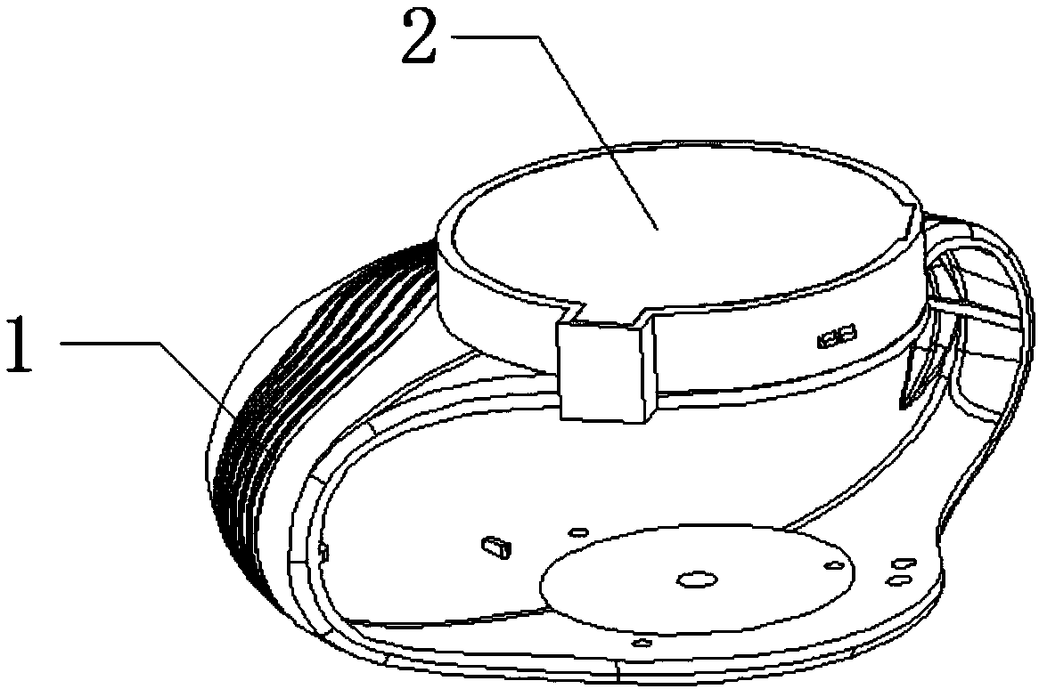Dry powder inhaler shell capable of detecting flow rate of medicine inhaling and dry powder inhaler