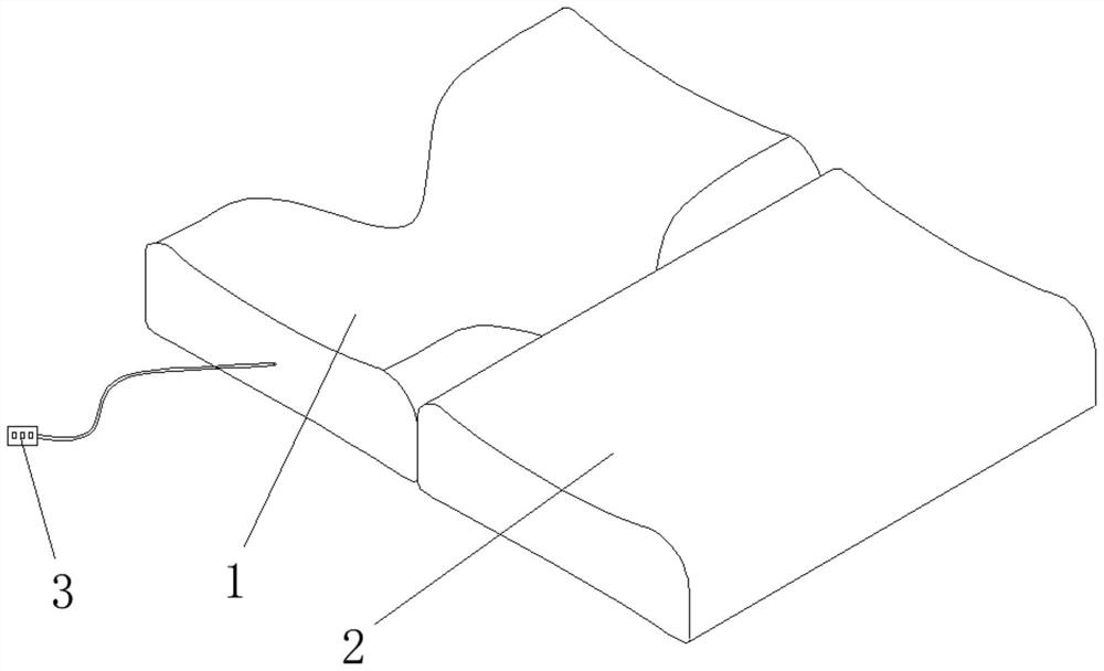 Pillow for nasal drug delivery in ear-nose-throat head and neck surgery