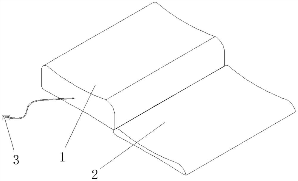 Pillow for nasal drug delivery in ear-nose-throat head and neck surgery