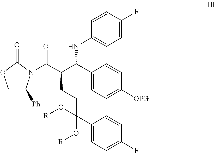 Intermediates for the preparation of (3r, 4s)-1-(4-fluorophenyl)-3-[(3S)-3-(4-fluorophenyl)-3-hydroxypropyl)]-4-(4-hydroxyphenyl)-2-azetidinone
