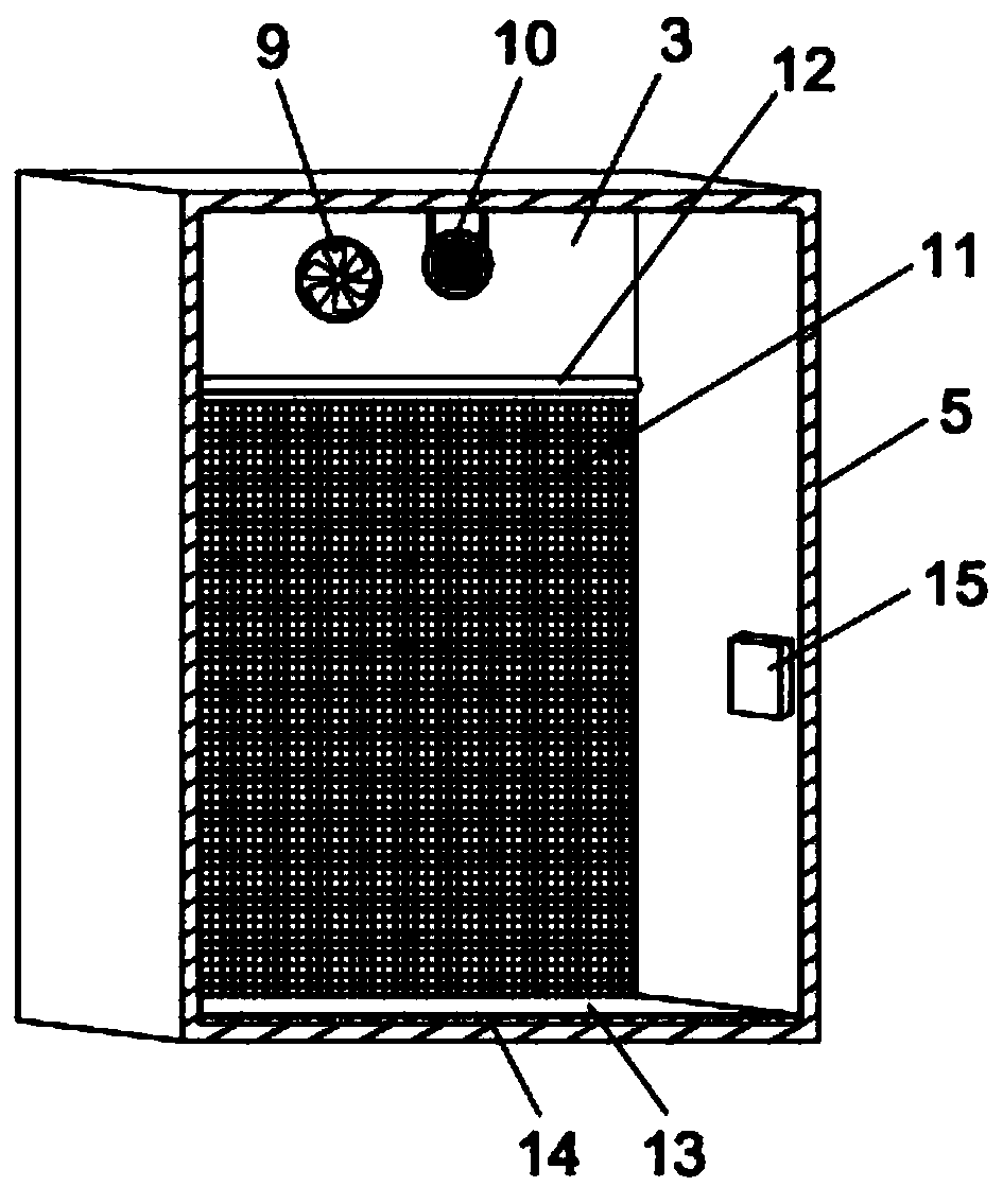 Rate-adjustable mobile pre-cooling and 1-MCP integrated processing equipment