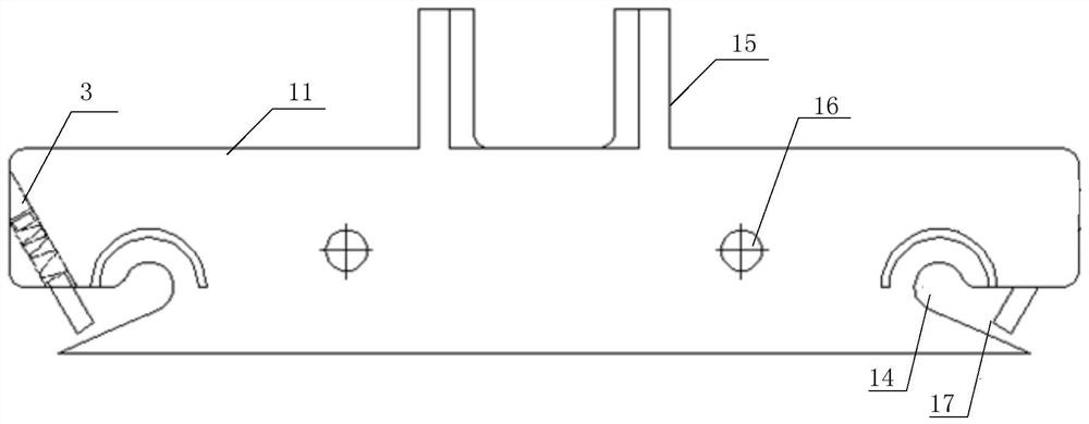 Fastener for deep well pump and lifting device including same