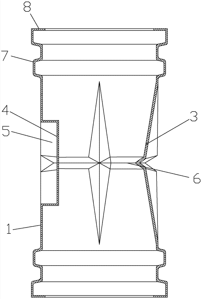 A permeable pipe connector