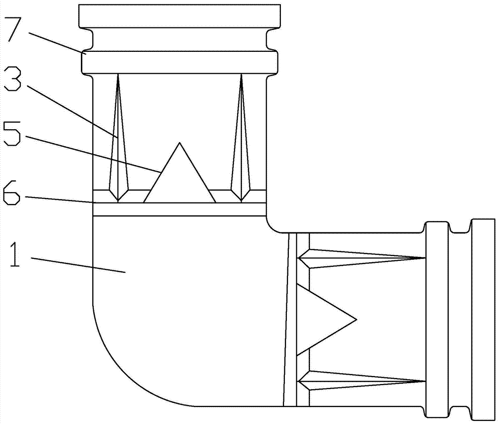 A permeable pipe connector