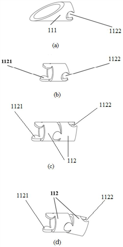 A kind of flexible puncture needle device