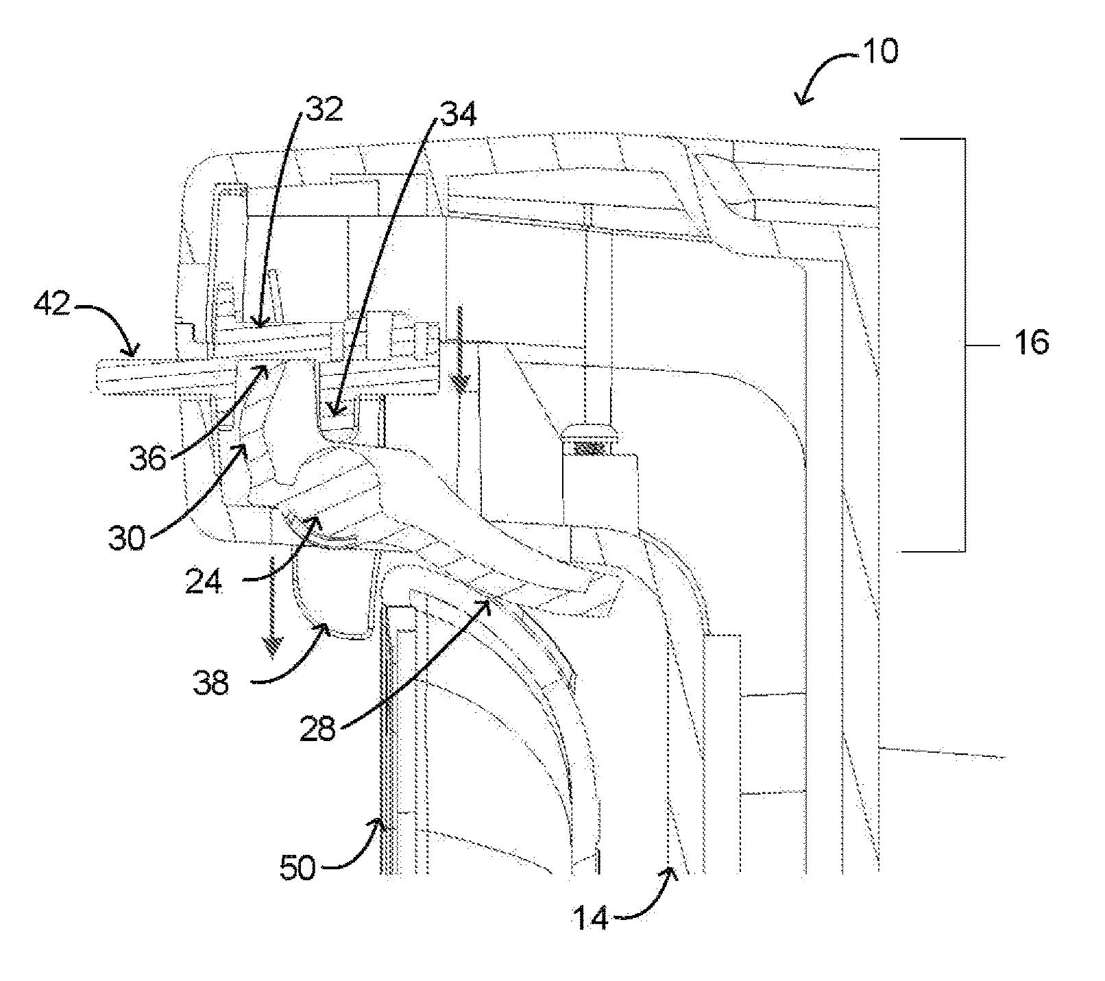Docking station with improved latching mechanism