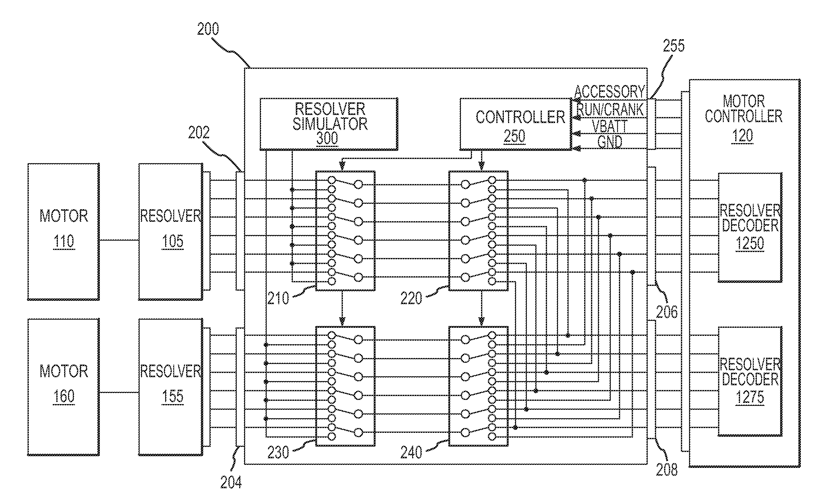 Apparatus and mehtods for diagnosing motor-resolver system faults