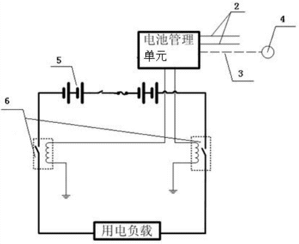 Collision power-off protection system of electromobile