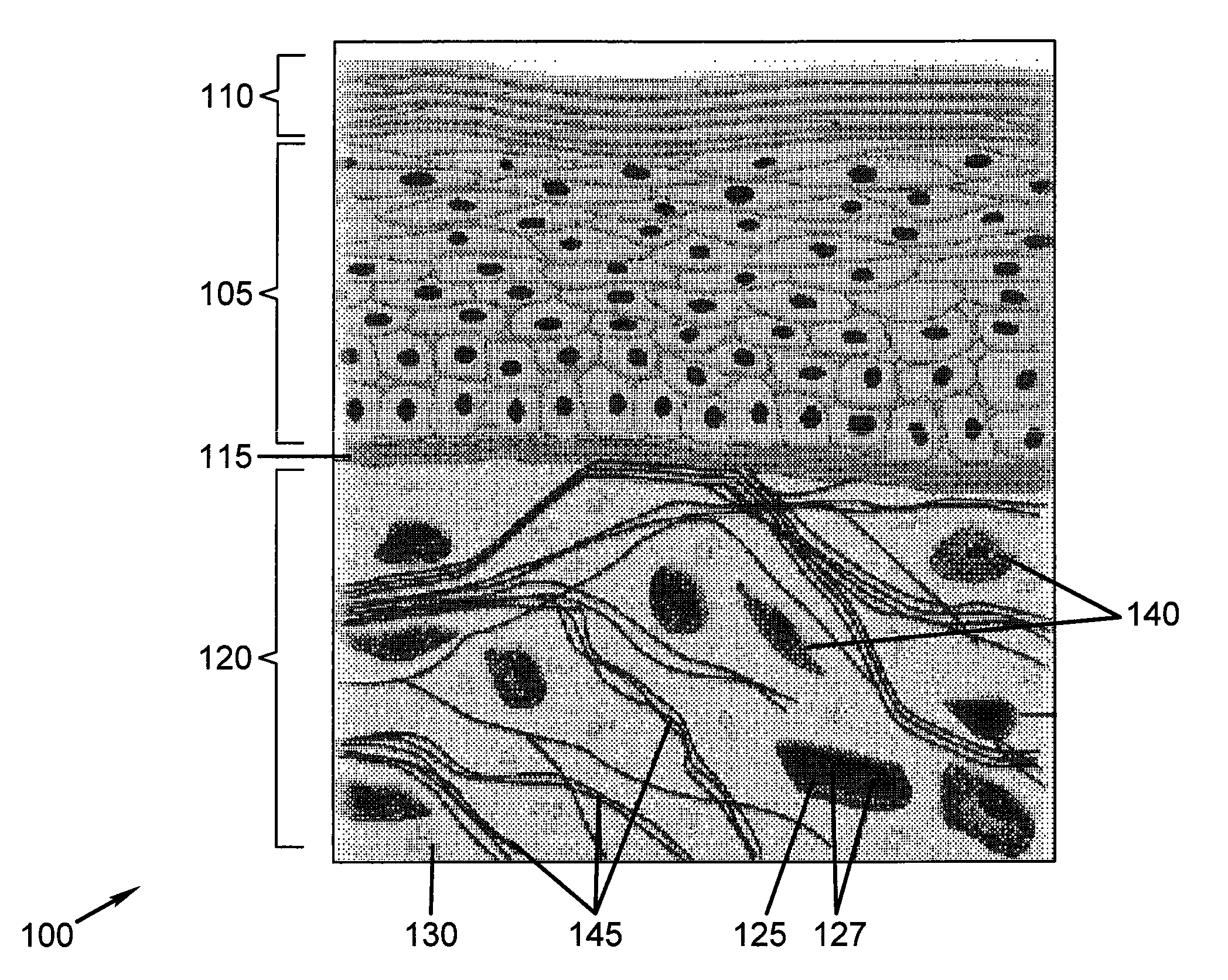 Device for optically stimulating collagen formation in tissue