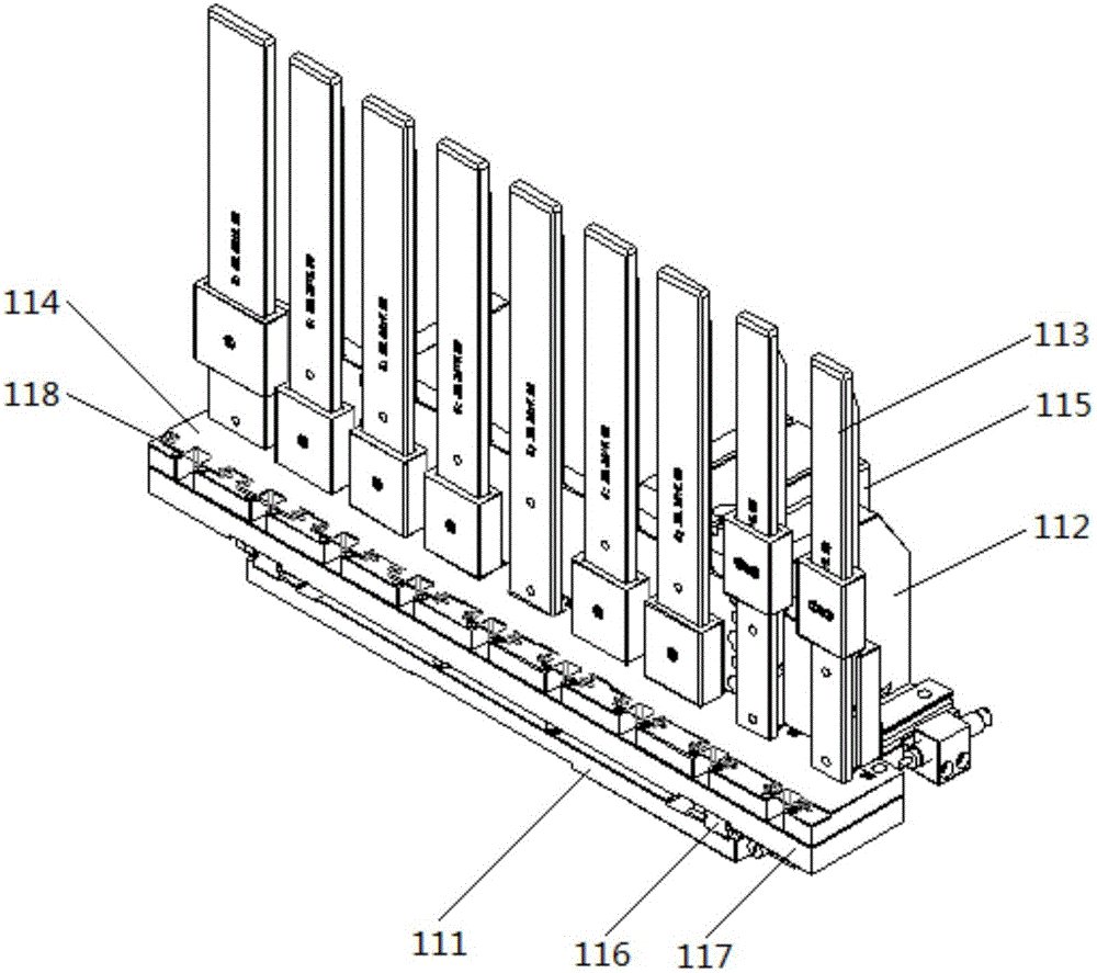 Key balance rod assembling machine of keyboard, and key balance rod and key cap assembling all-in-one machine