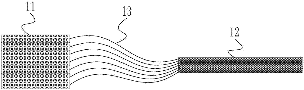 High time resolution optical imaging system based on optical fiber image transmitting bundle