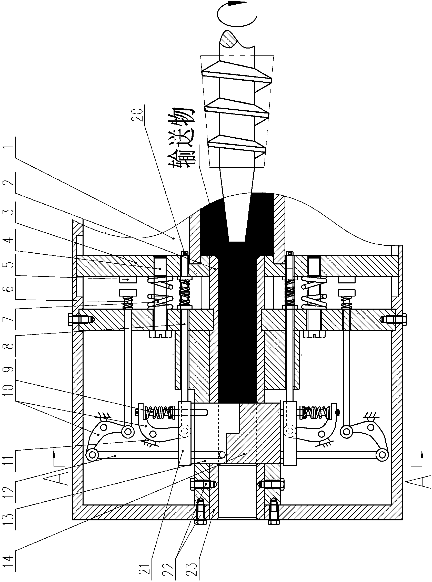 Mechanical normally-closed pressure valve