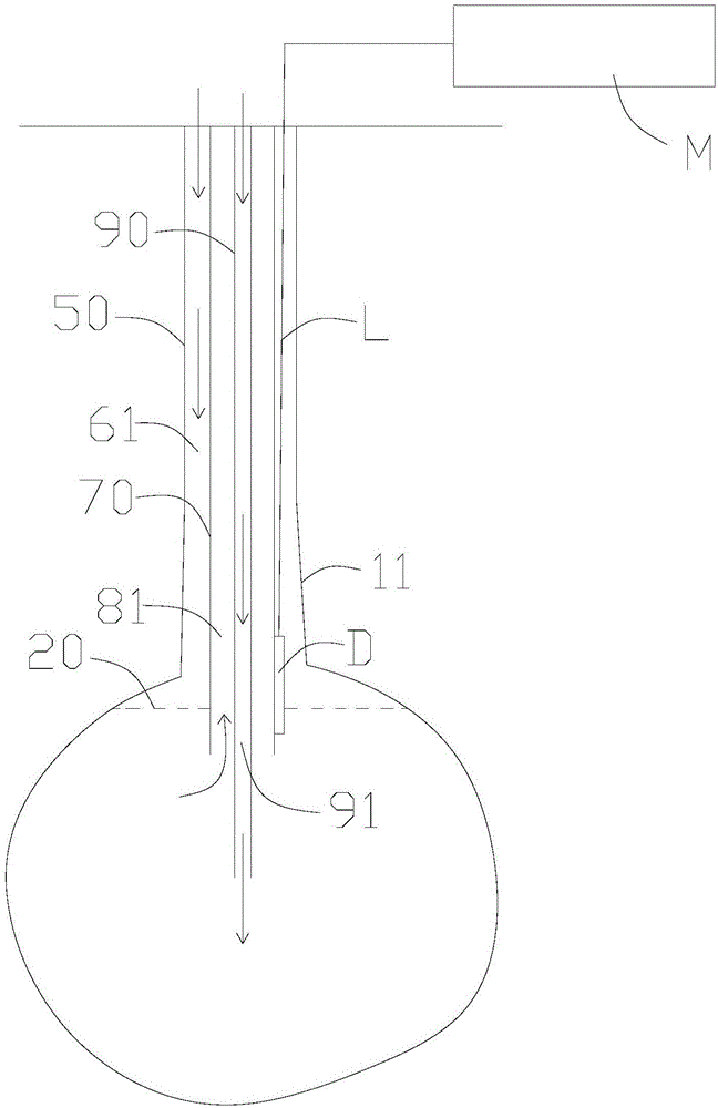 Downhole oil-water interface detector