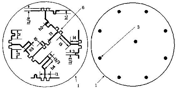 Circularly polarized eddy electromagnetic wave generating element based on eight-arm Archimedean spiral antenna