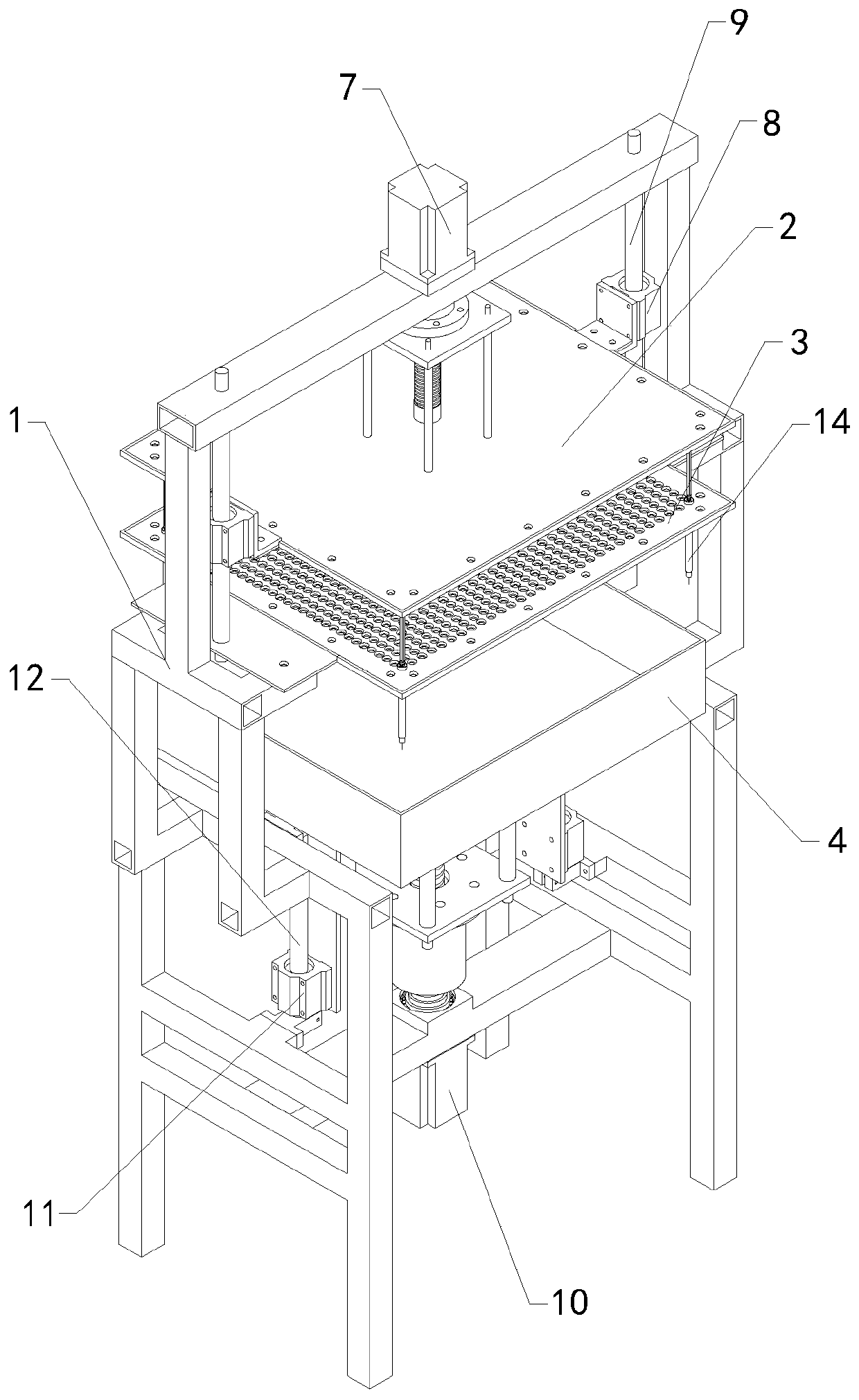 Drip device for automatically producing firecrackers