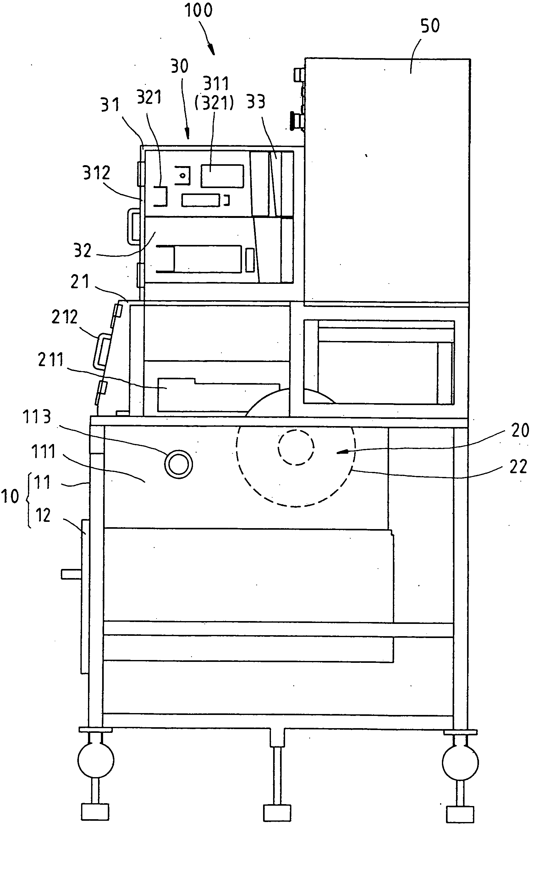 Multipurpose blind cutting machine