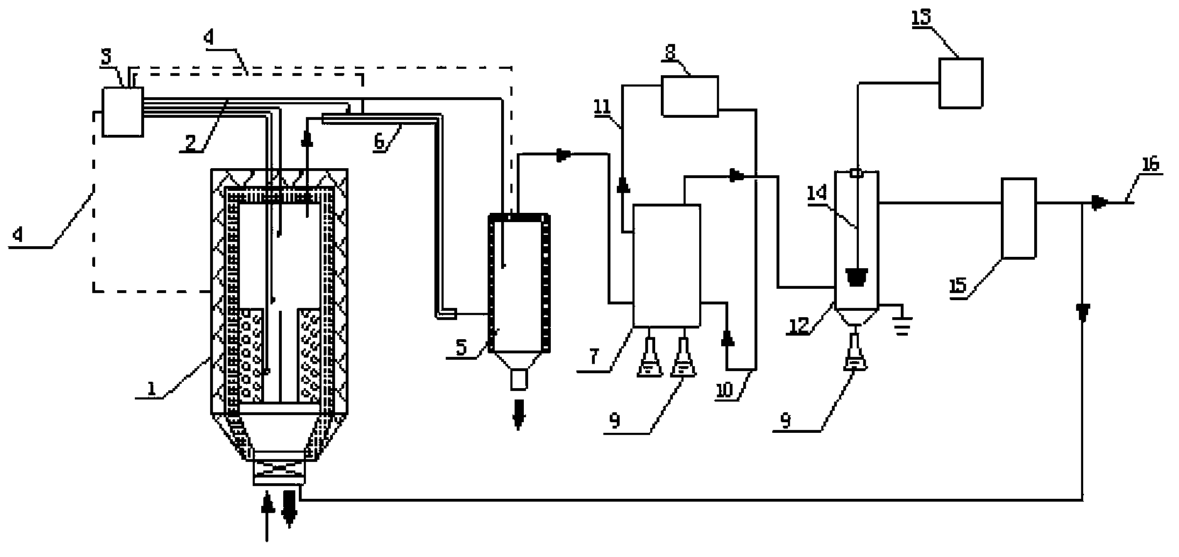 Solid waste or biomass high-efficiency pyrolysis oil-producing system