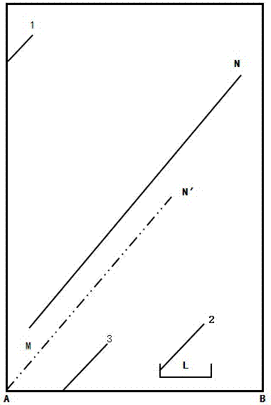 Map-based advancing method and electronic map for implementation of map-based advancing method