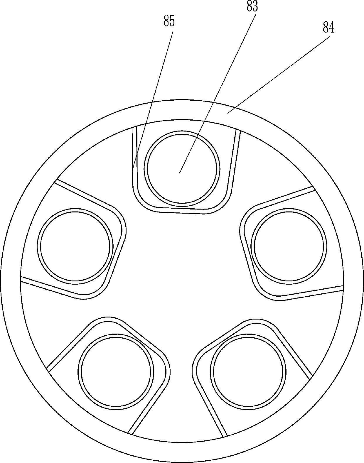 Diluting-proportioning device for cleaning oil stains on table of textile machine