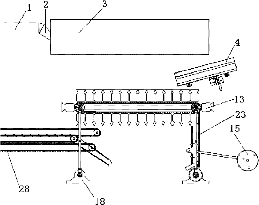 Integral type fully-automatic tea processing machine