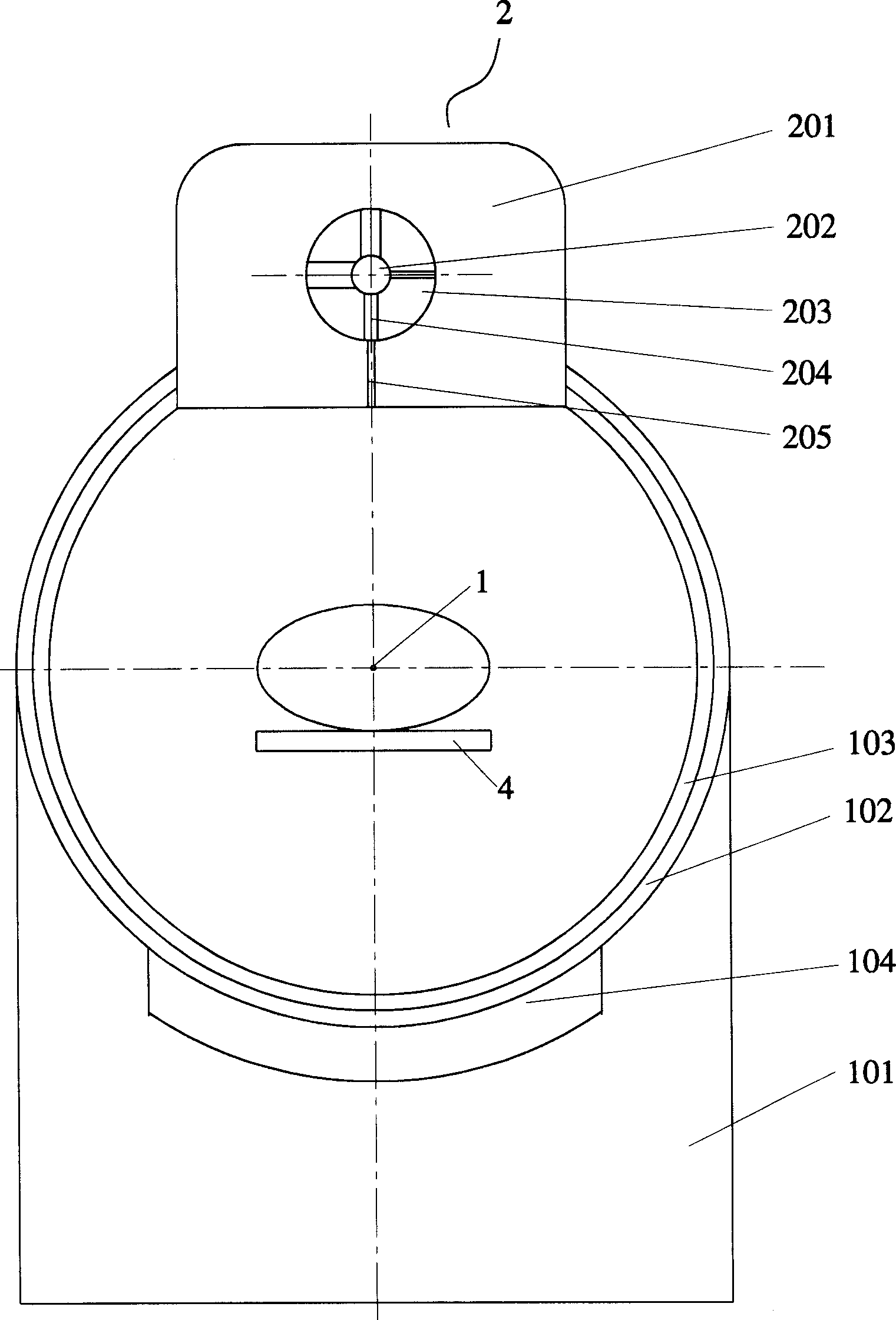 Radiotherapy apparatus and method for changing radiation beam diameter thereof