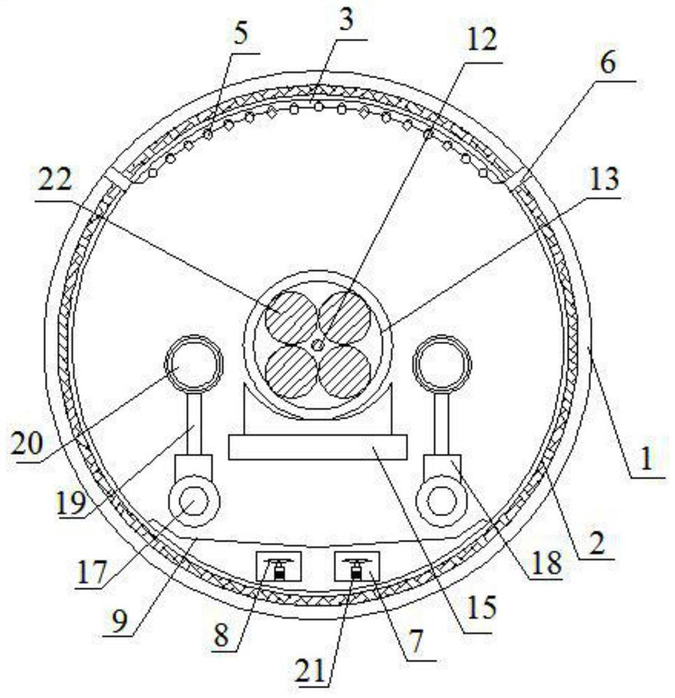 A kind of glass fiber reinforced PE water supply pipe and preparation method thereof